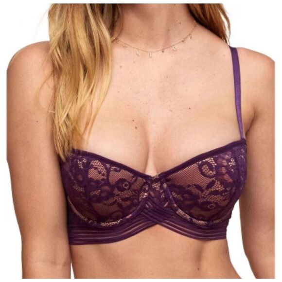 Adore Me Danaide Balconette bra Size 32DDD - Picture 1 of 8